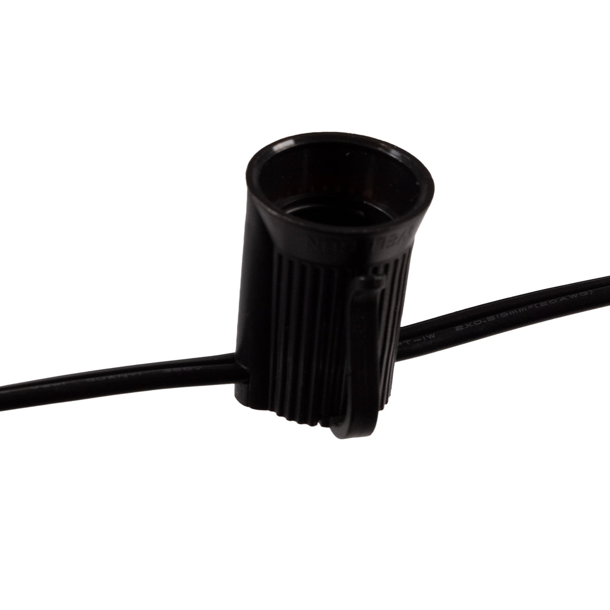 C7 Socket Cord - 1000ft Black