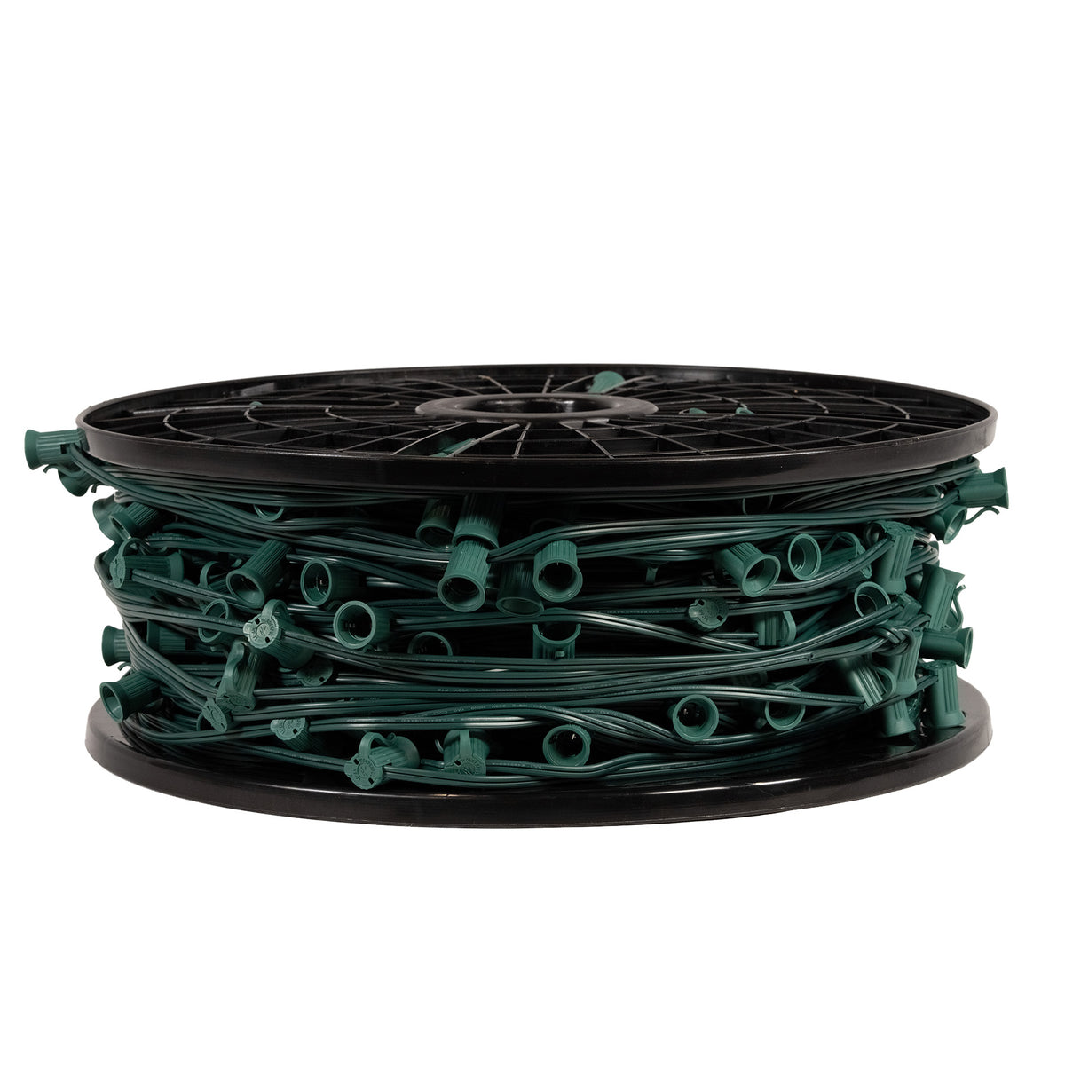 C7 Socket Cord - 500ft Green