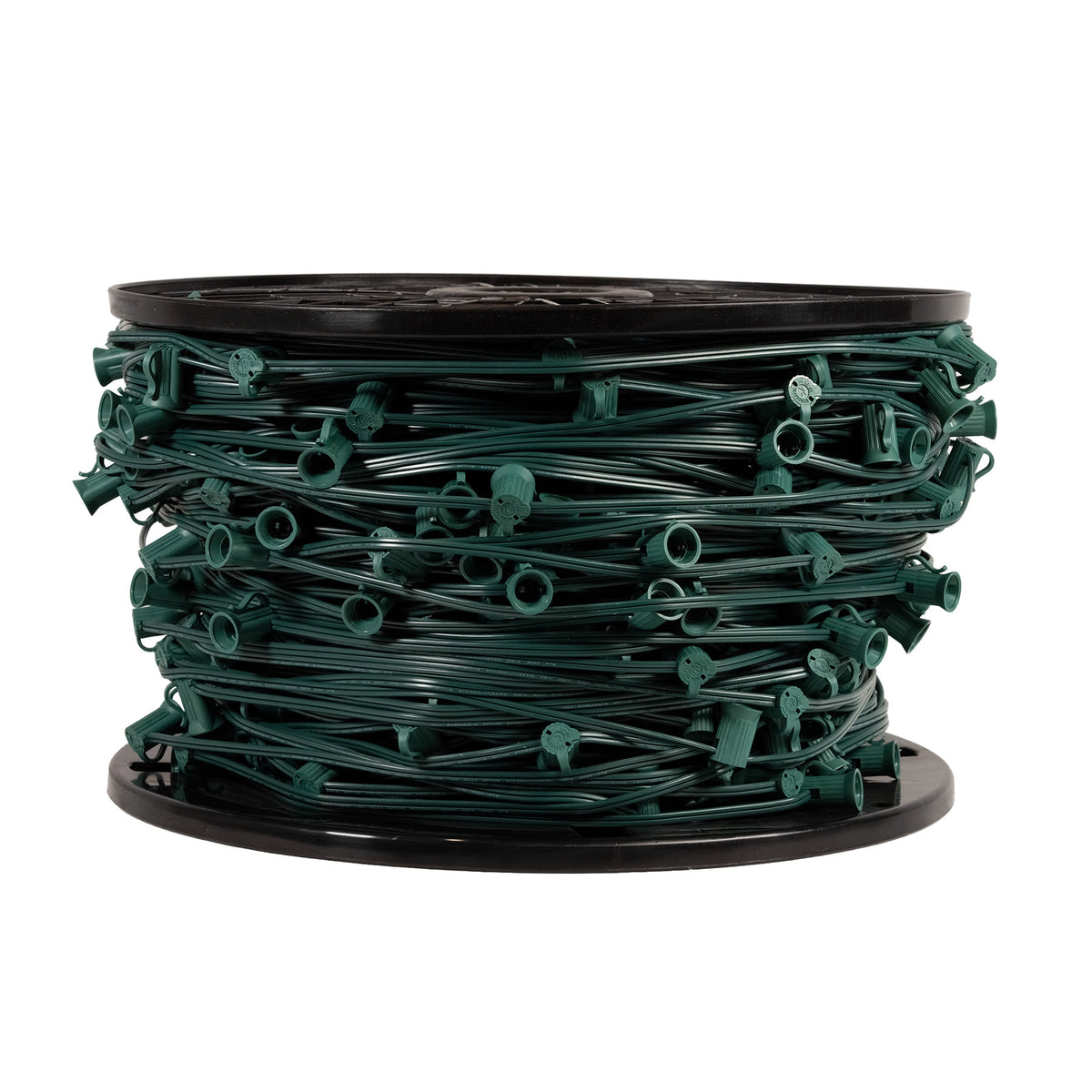 C7 Socket Cord - 1000ft Green