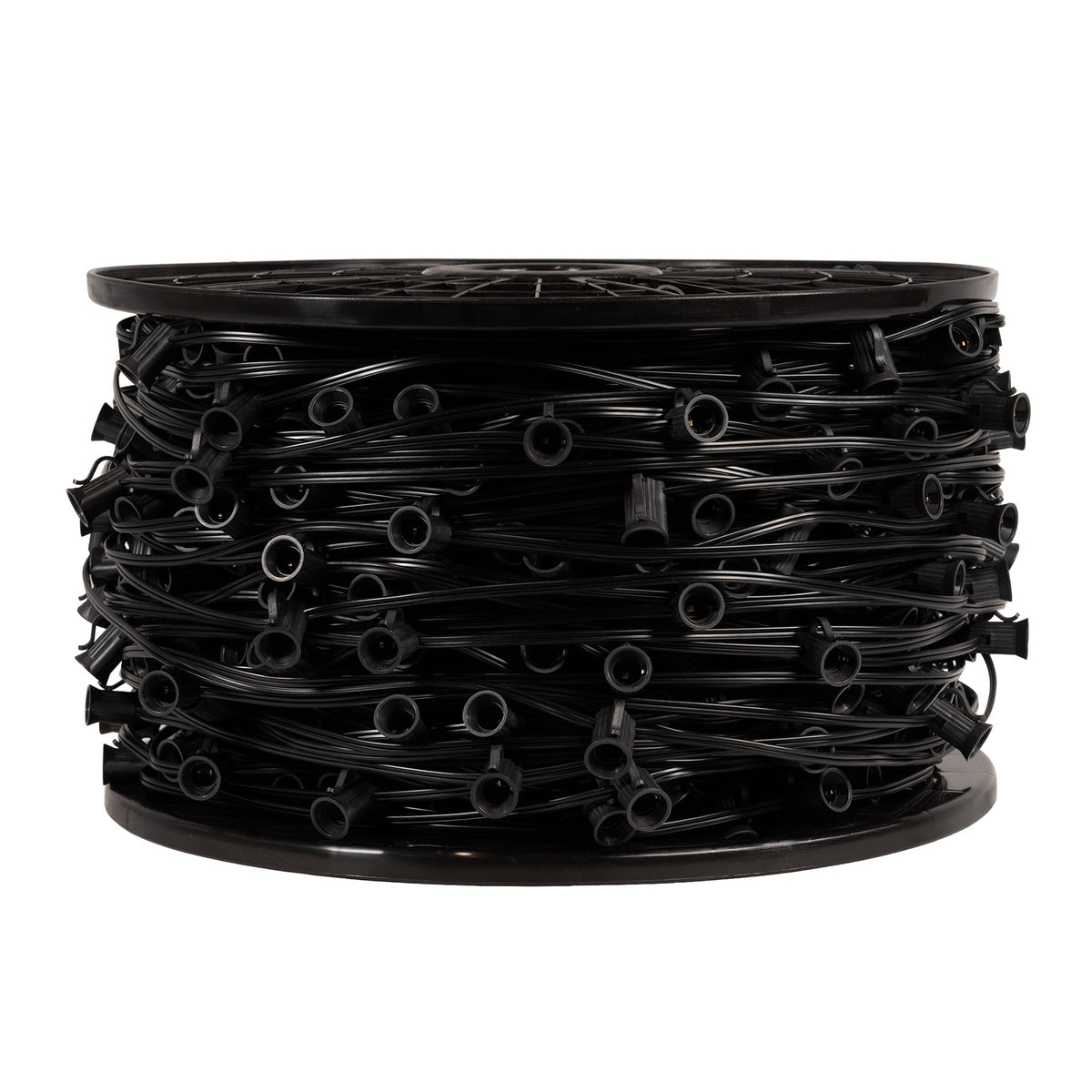 C7 Socket Cord - 1000ft Black