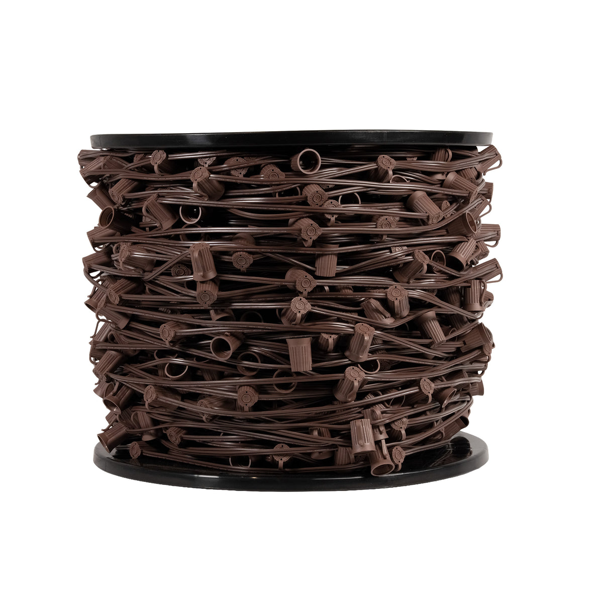 C9 Socket Cord - 1000ft Brown