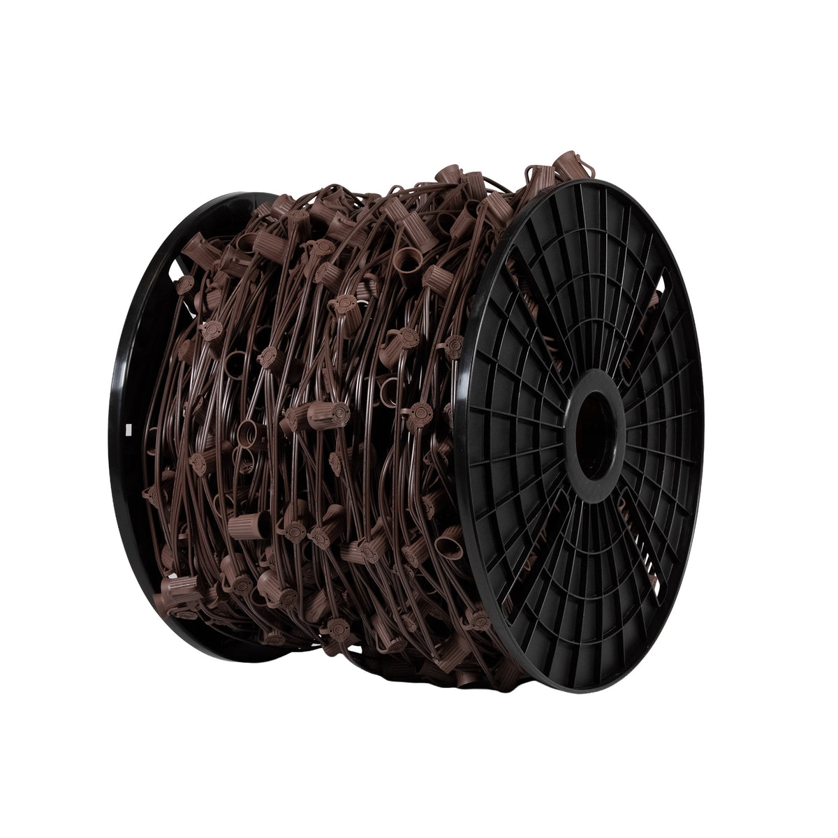 C9 Socket Cord - 1000ft Brown