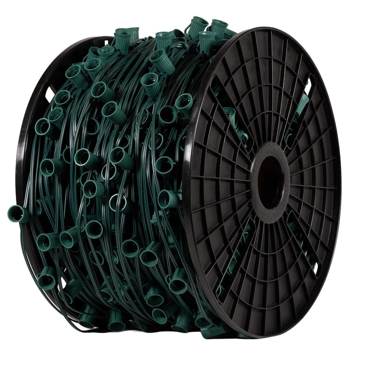 C9 Socket Cord - 1000ft Green