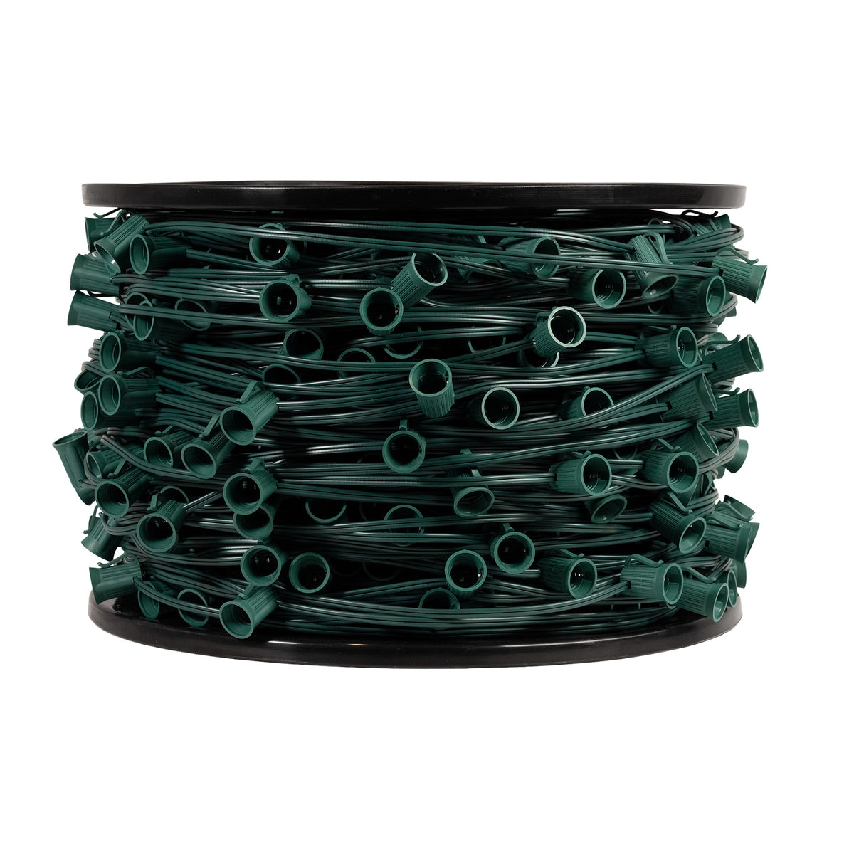 C9 Socket Cord - 1000ft Green