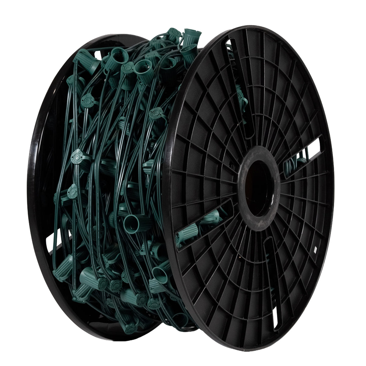 C9 Socket Cord - 500ft Green