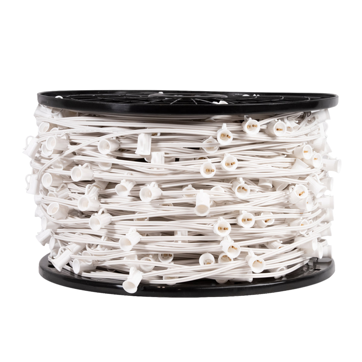 C9 Magnetic Socket Cord - 500ft White