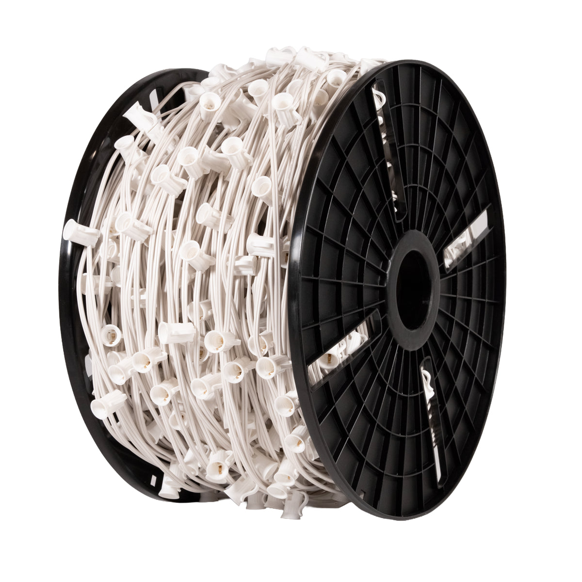 C9 Magnetic Socket Cord - 500ft White