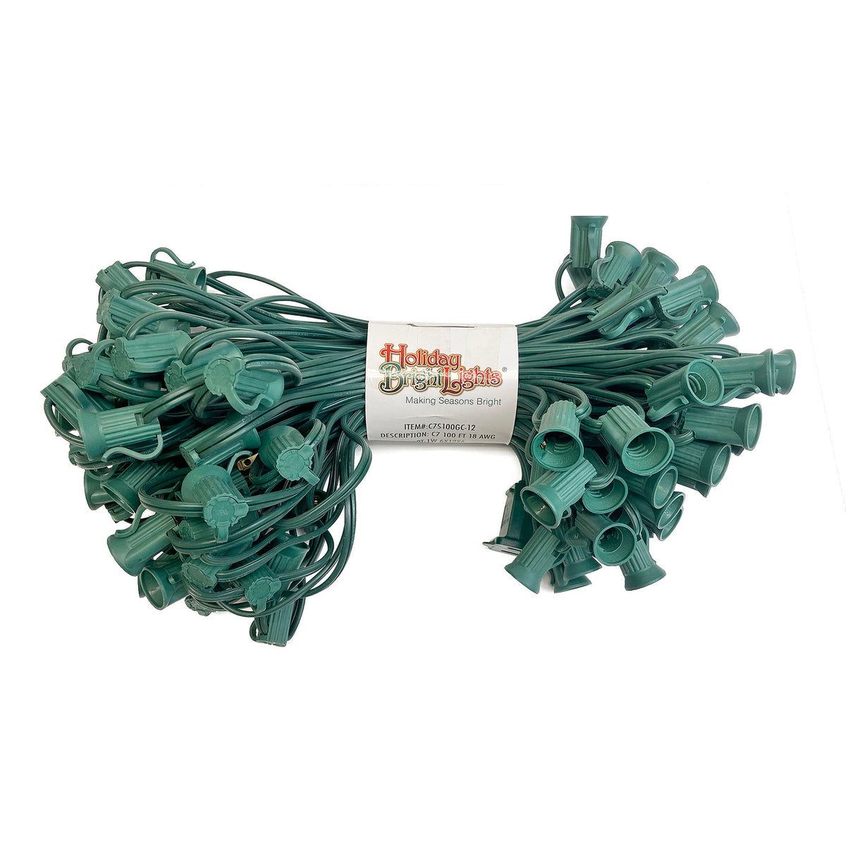 C7 Socket Stringer - 100ft Green
