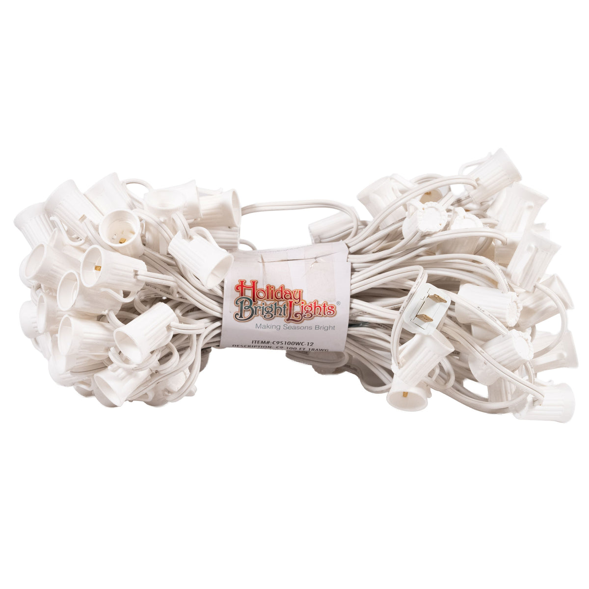 C9 Socket Stringer - White