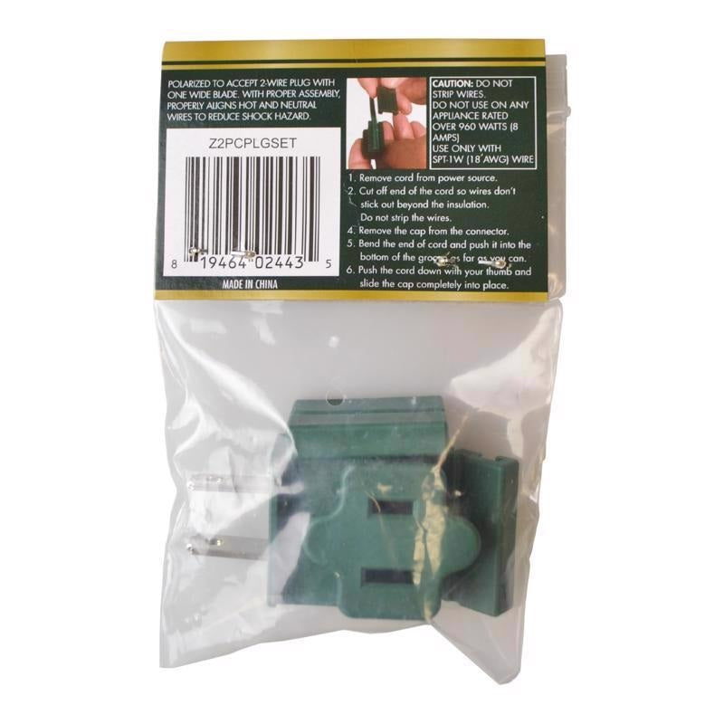Male/Female Plugs (Polybag w/ Header Card)