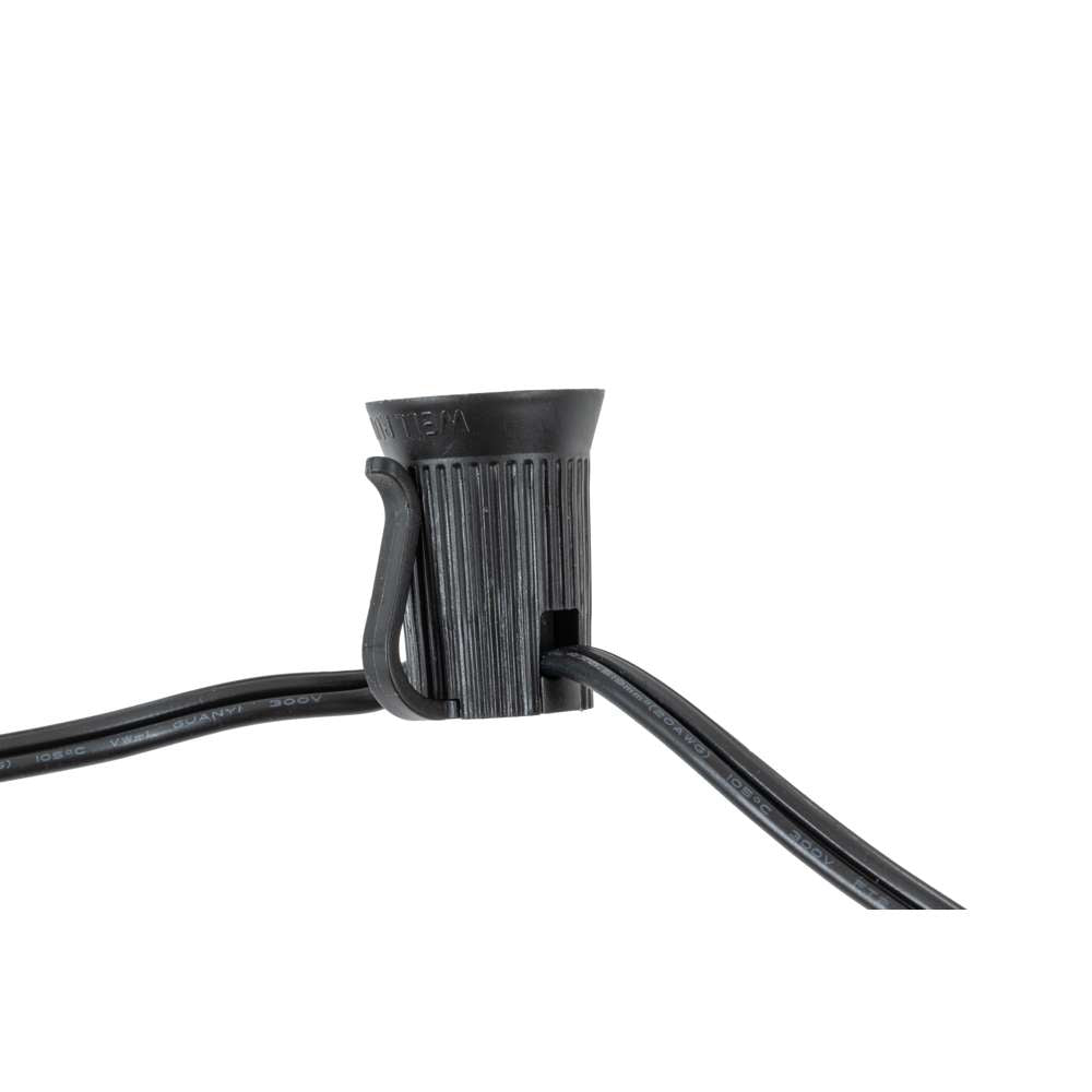 C9 Socket Cord - 1000ft Black SPT-2