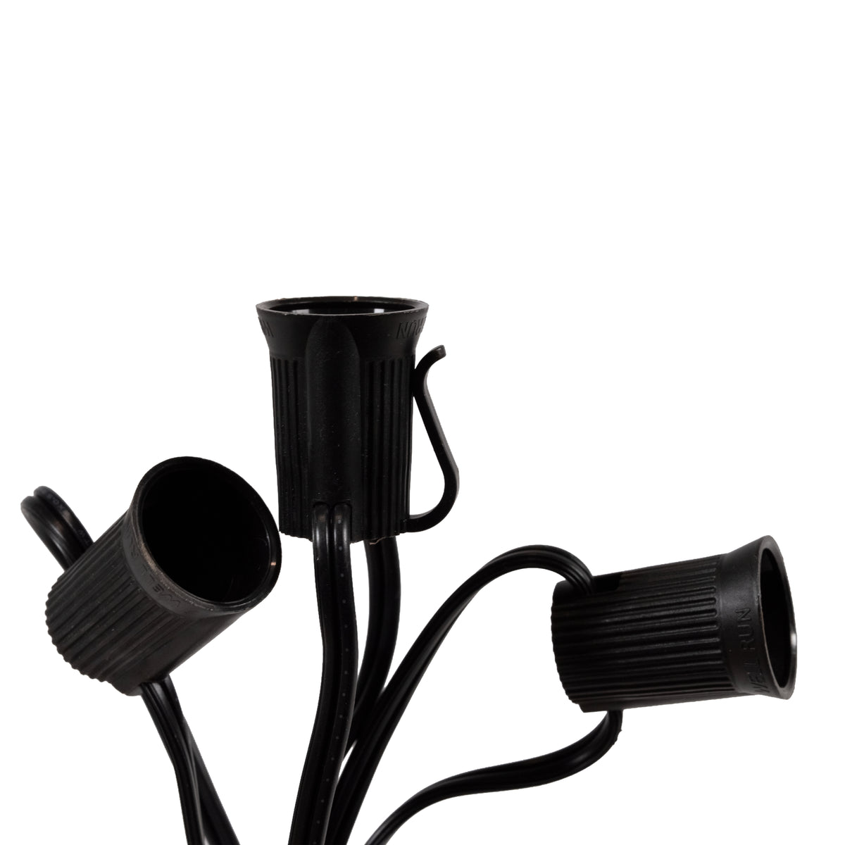 C9 Socket Cord - 1000ft Black SPT-2