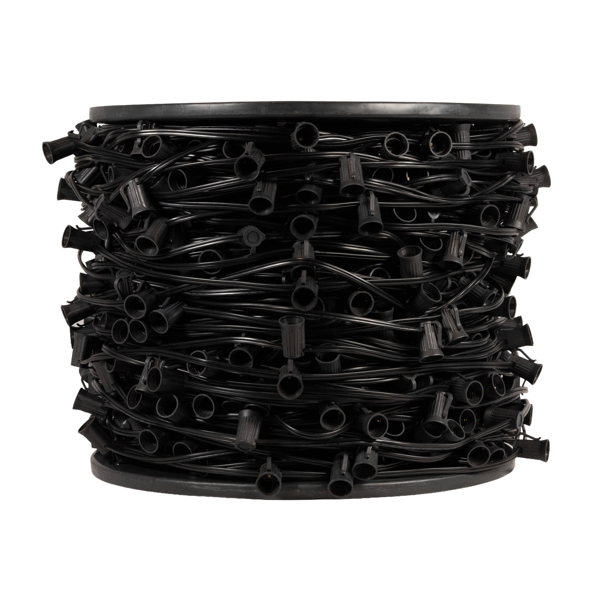 C9 Socket Cord - 1000ft Black SPT-2
