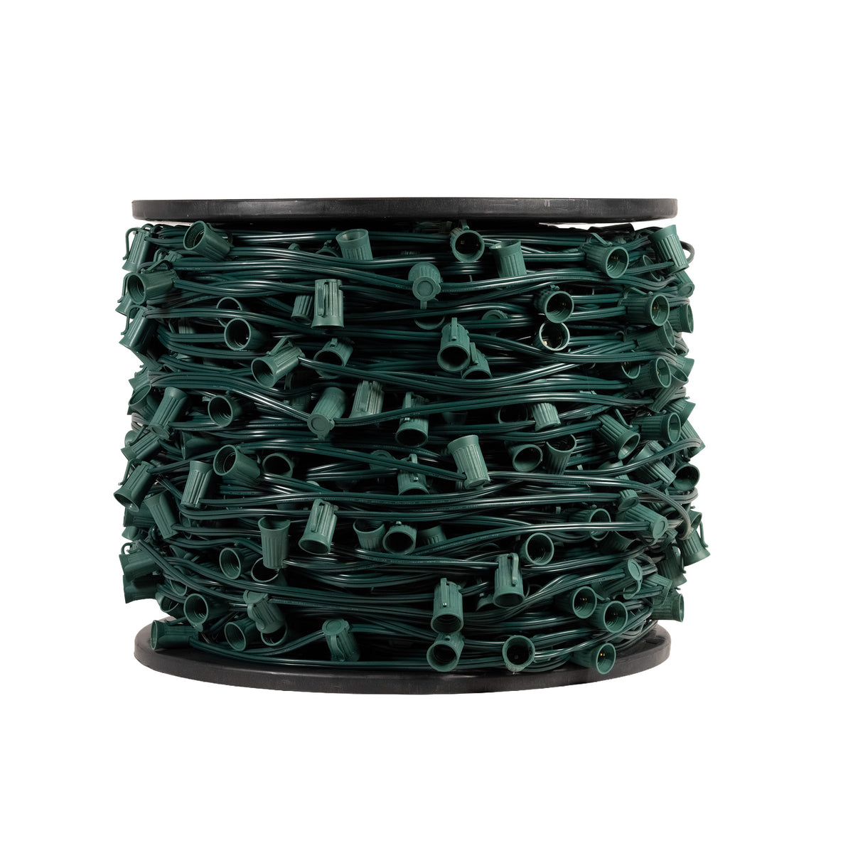 C9 Socket Cord - 1000ft Green SPT-2