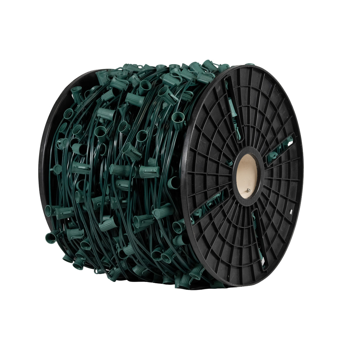 C9 Socket Cord - 1000ft Green SPT-2