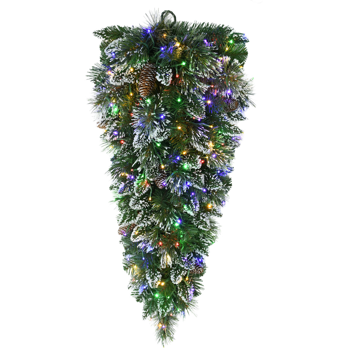 Shimmering Pine Teardrops