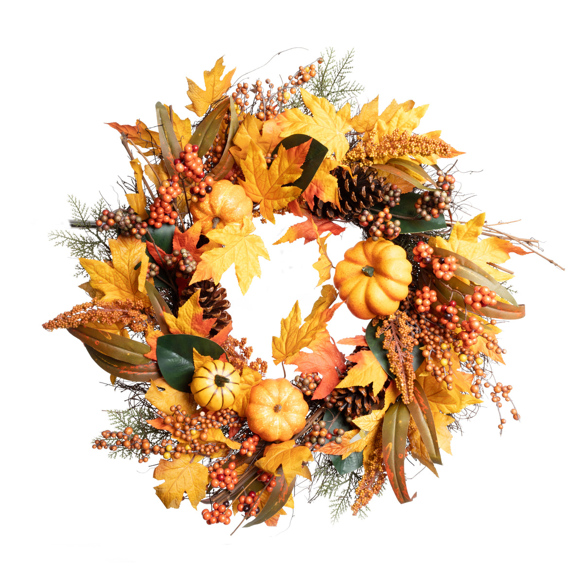 Nature Mixed Wreaths (Battery Operated)