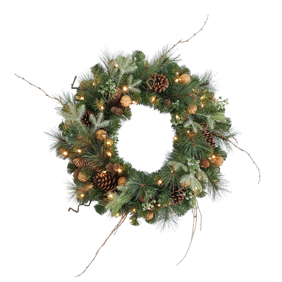Pine Wreaths (Battery Operated)