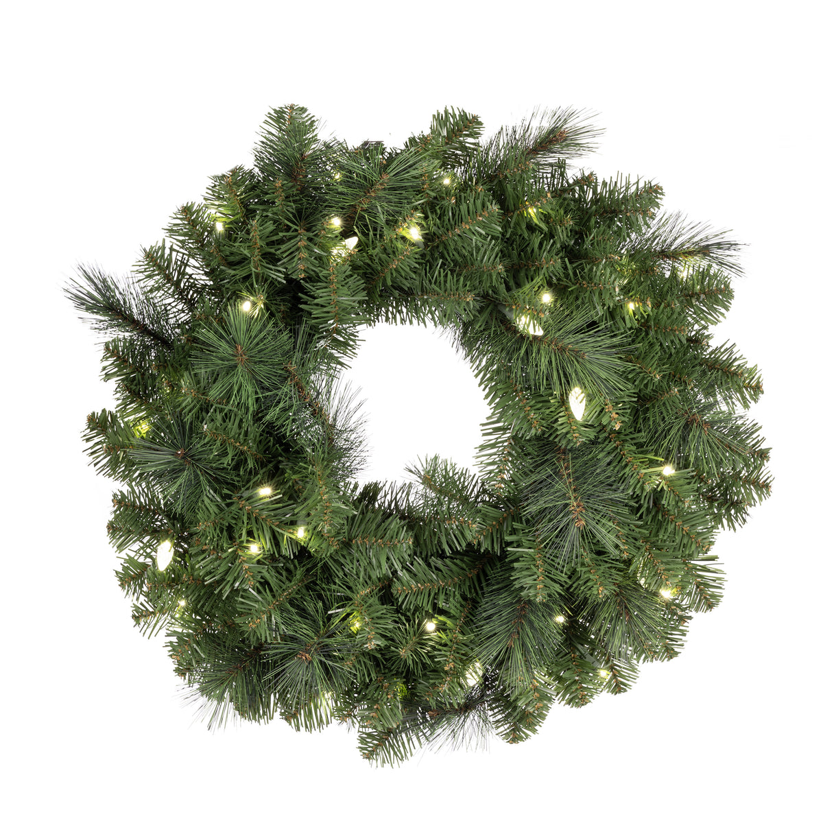 Mixed Pine Wreaths (Plug-In)