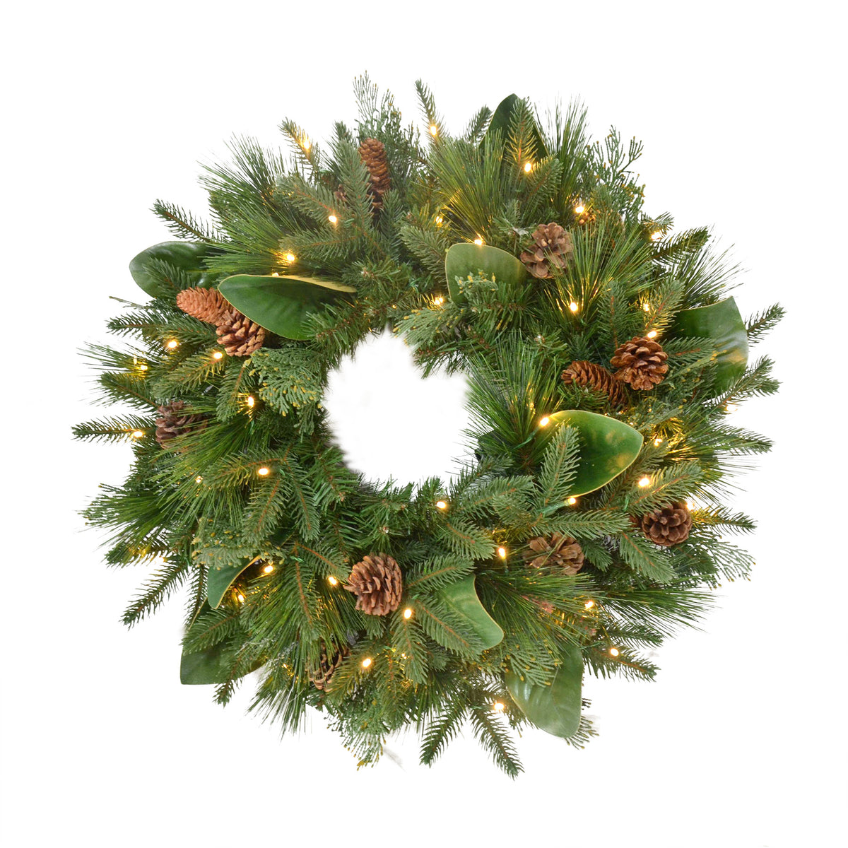 Magnolia Mixed Wreaths (Battery Operated)