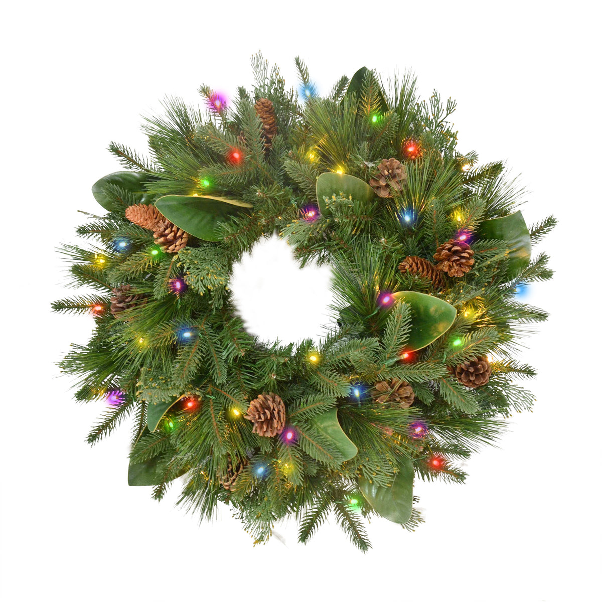 Magnolia Mixed Wreaths (Battery Operated)