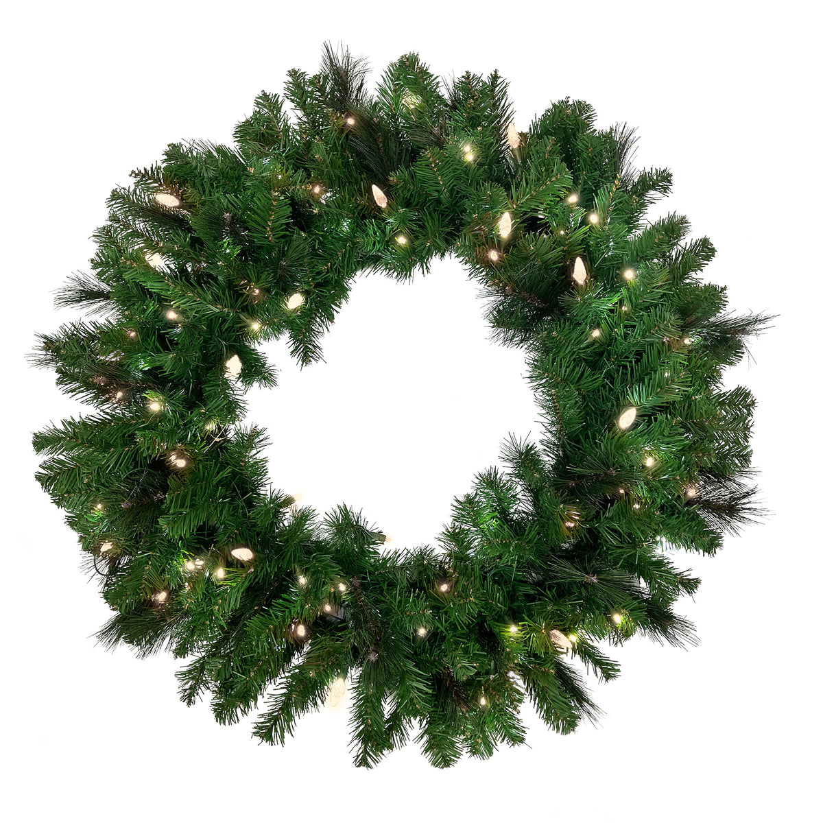 Mixed Pine Wreaths (Plug-In)