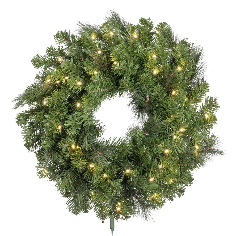 Mixed Pine Wreaths (Plug-In)
