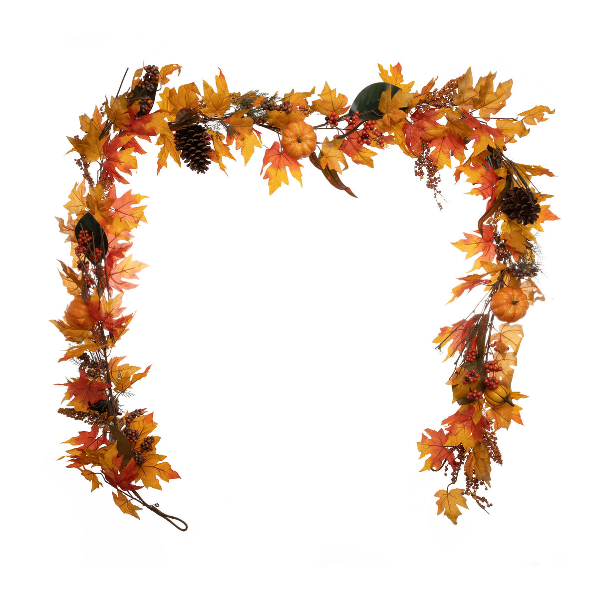 Fall w/ Pumpkins Garlands (Unlit)