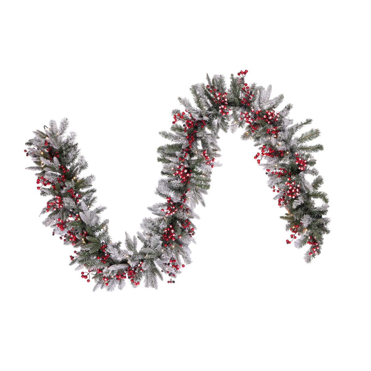 Frost Berry Pine Garlands (Battery Operated)