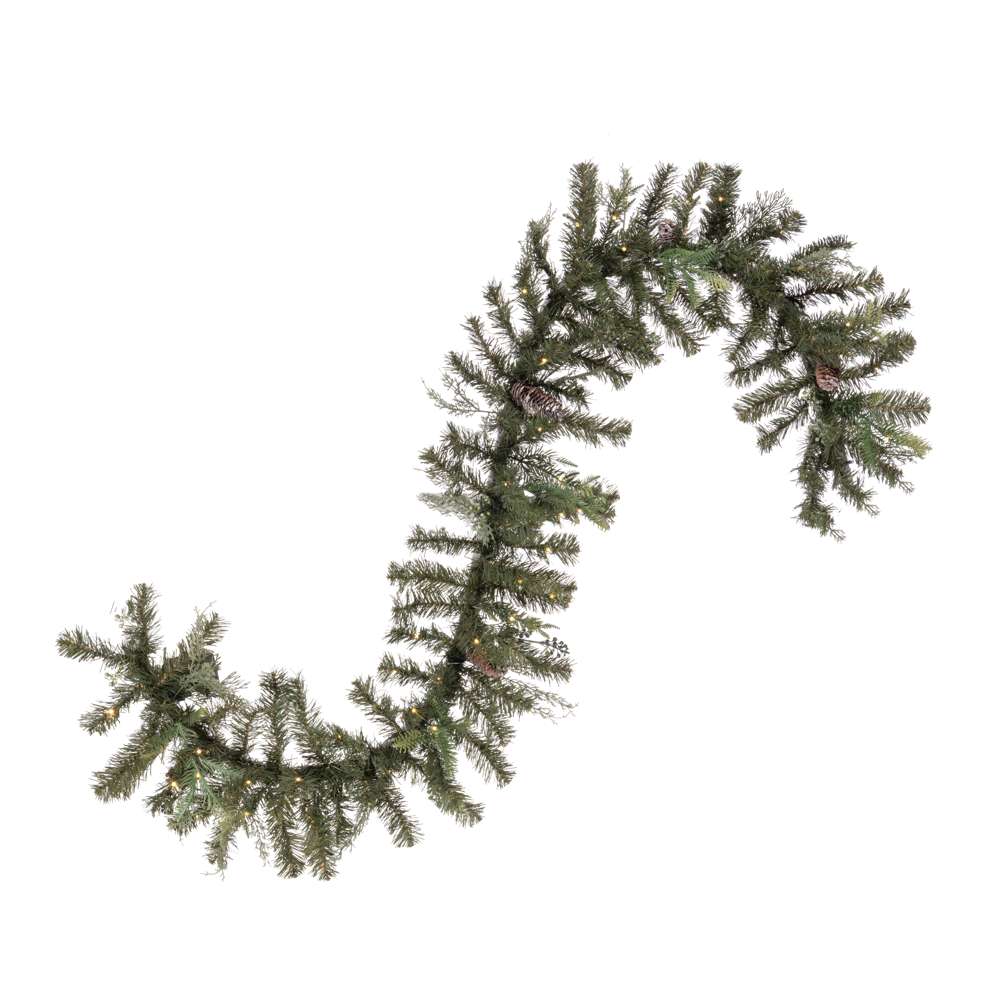 Mixed Decorative Pine Garlands (Battery Operated)