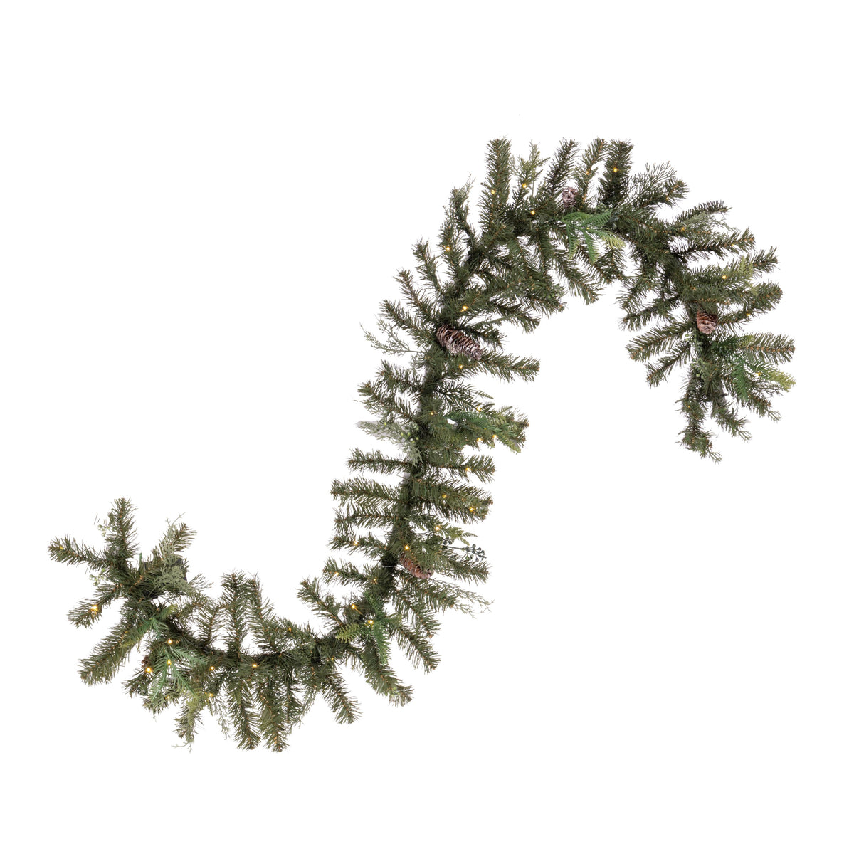 Mixed Decorative Pine Garlands (Battery Operated)