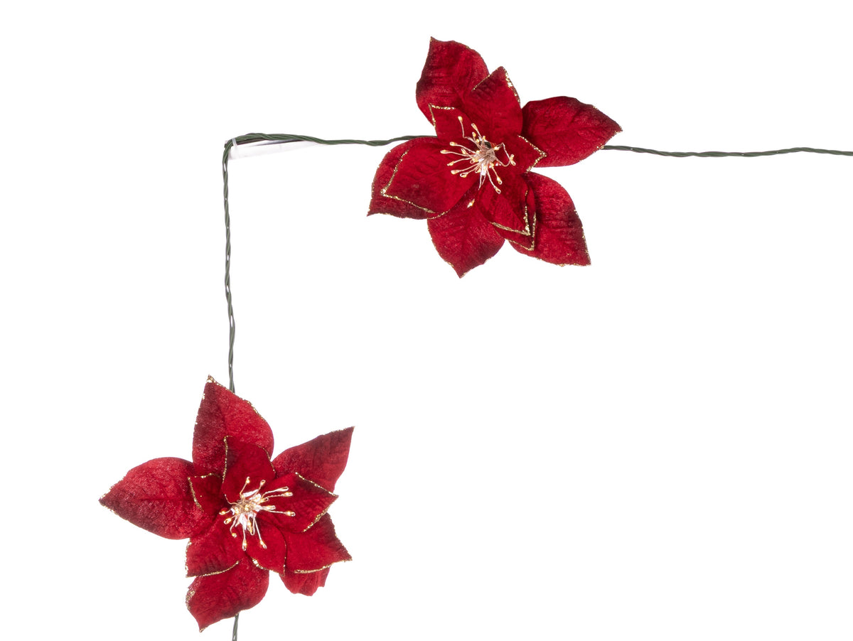 Poinsettia Garlands (Plug-In)