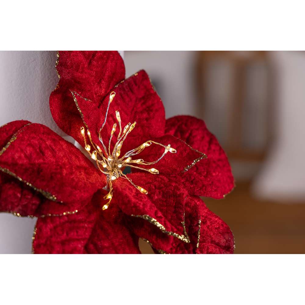 Poinsettia Garlands (Plug-In)