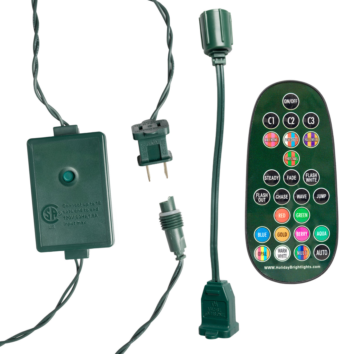 RGBW LED Controller & Remote