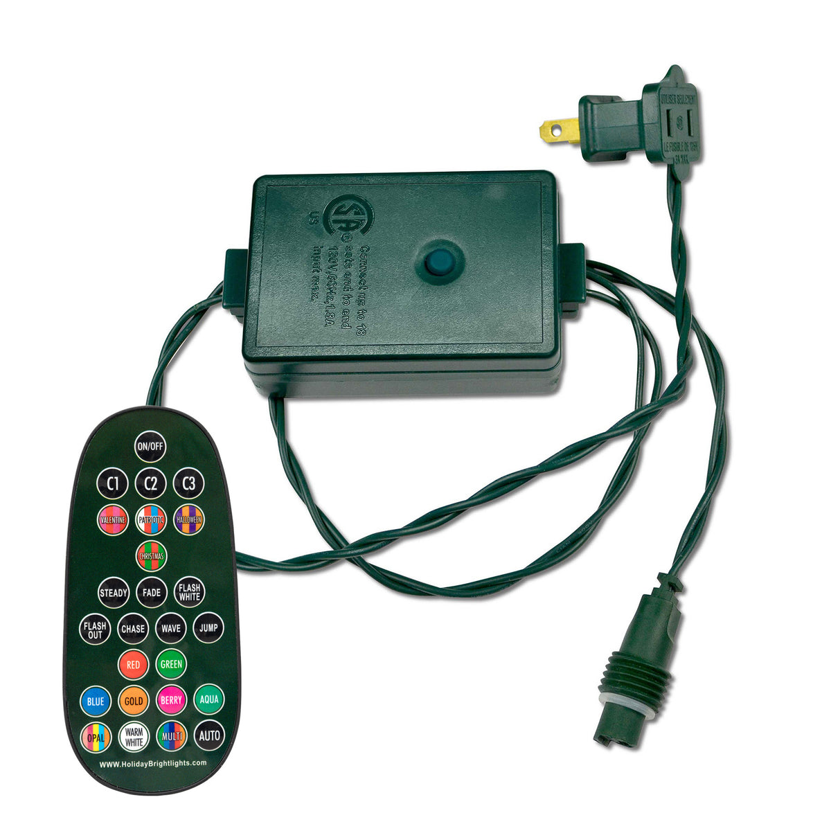 RGBW LED Controller & Remote