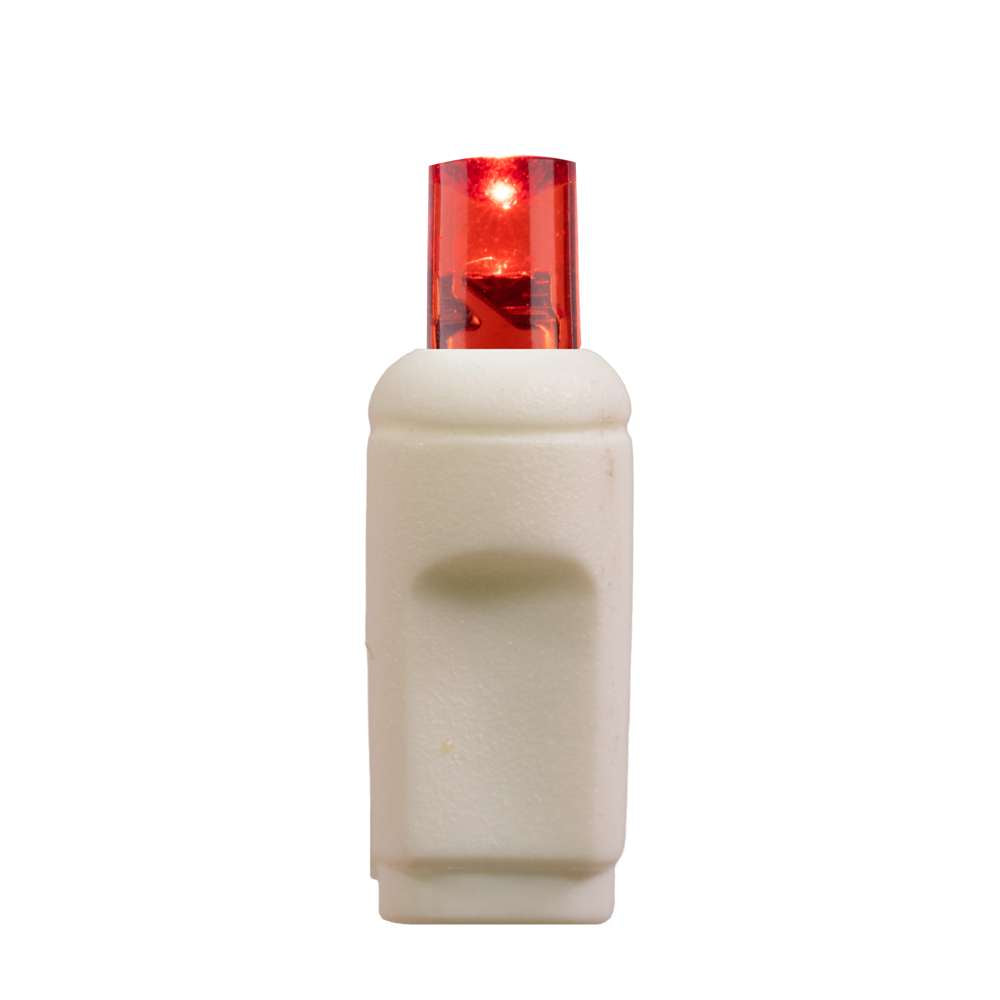 5MM Concave 20L Lights - 2.5" Spacing - White Cord (Polybag)