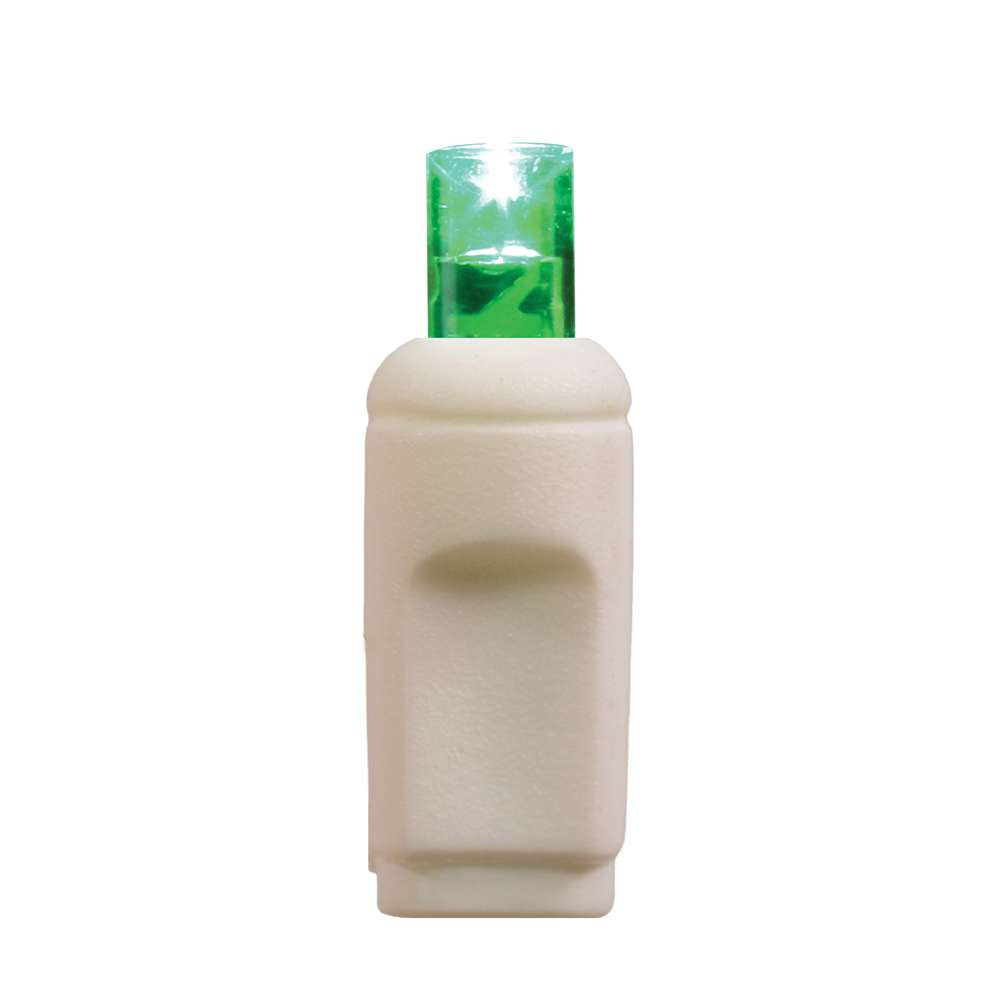 5MM Concave 20L Lights - 2.5" Spacing - White Cord (Polybag)