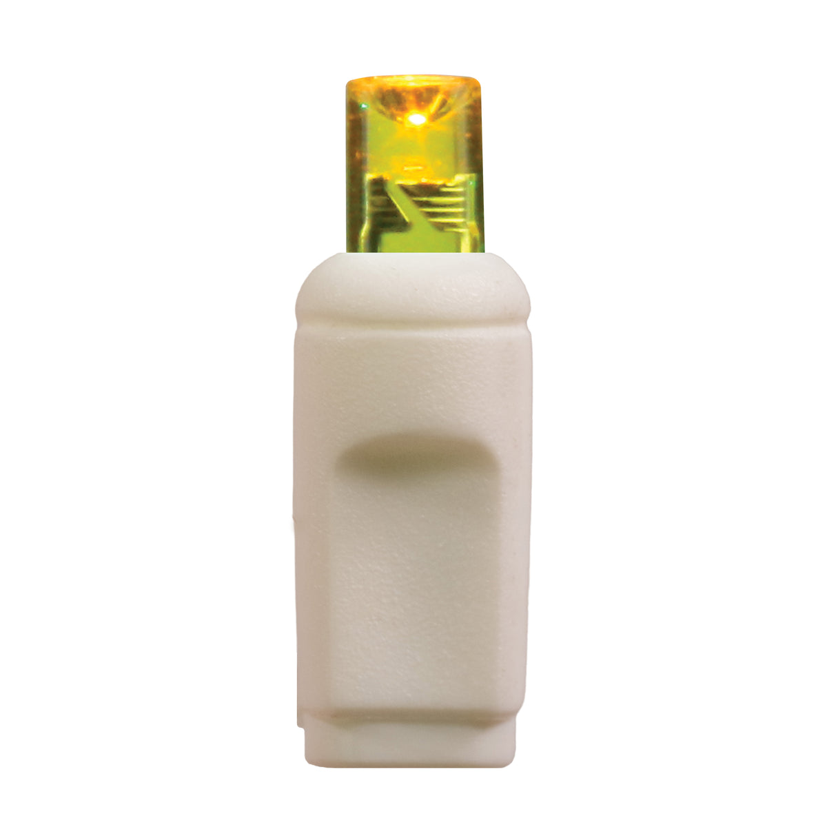 5MM Concave 35L Lights - 2.5" Spacing - White Cord (Polybag)