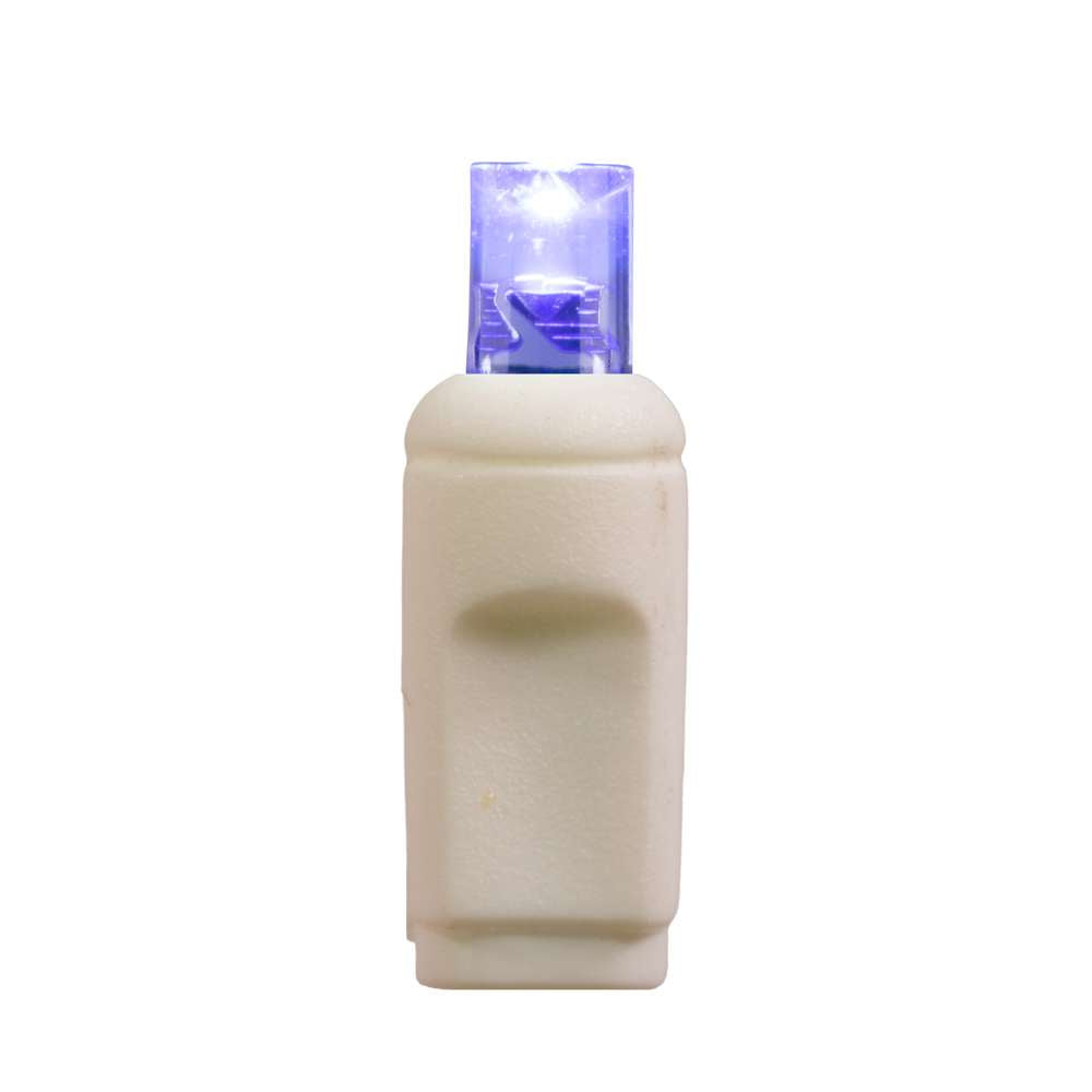 5MM Concave 35L Lights - 2.5" Spacing - White Cord (Polybag)