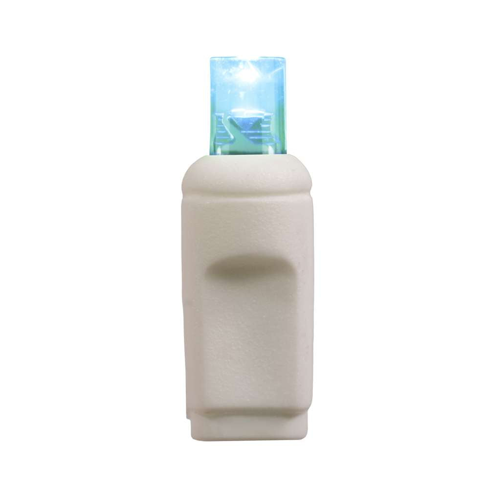 5MM Concave 35L Lights - 2.5" Spacing - White Cord (Polybag)
