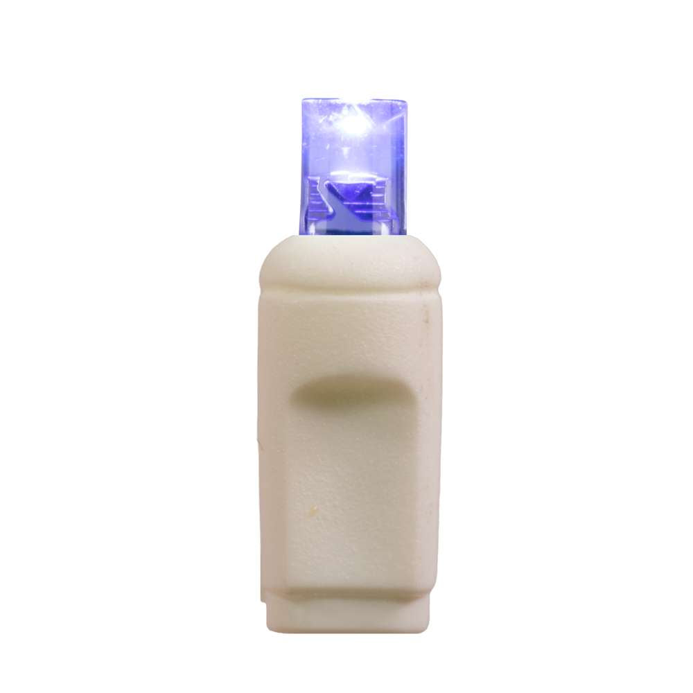 5MM Concave 35L Lights - 2.5" Spacing - White Cord (Polybag)