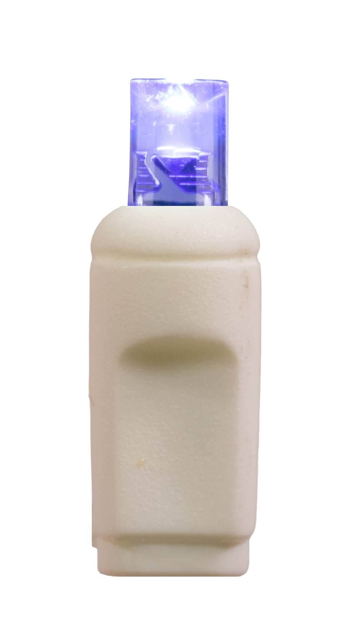 5MM Concave 70L Lights - 4" Spacing - White Cord (Balled)