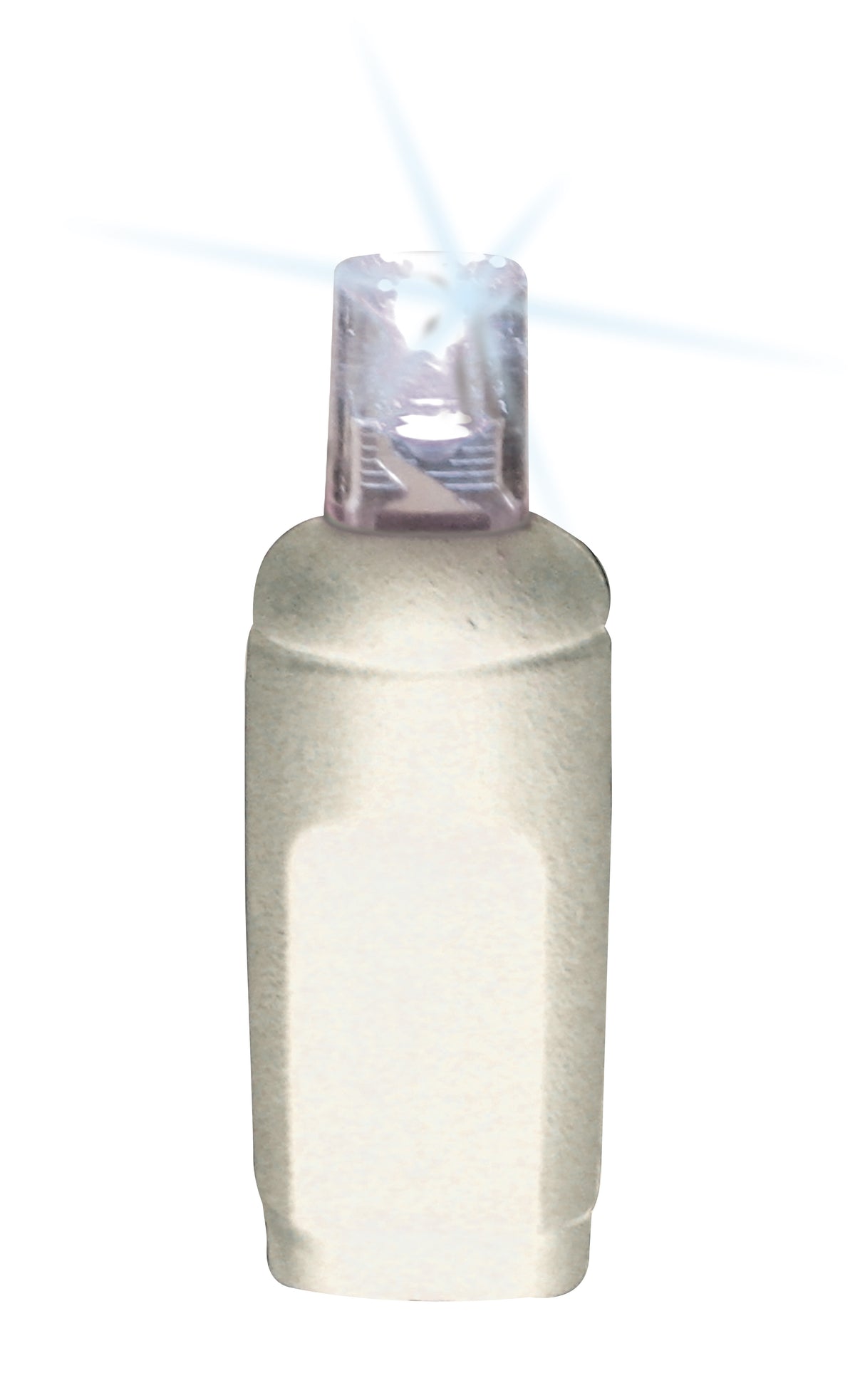 5MM Concave 70L Lights - 4" Spacing - White Cord (Balled)