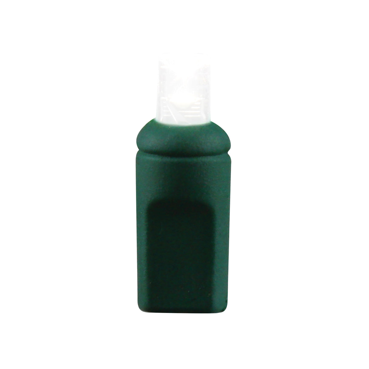 5MM Concave 50L Lights - 4" Spacing - Green Cord (Retail Box)