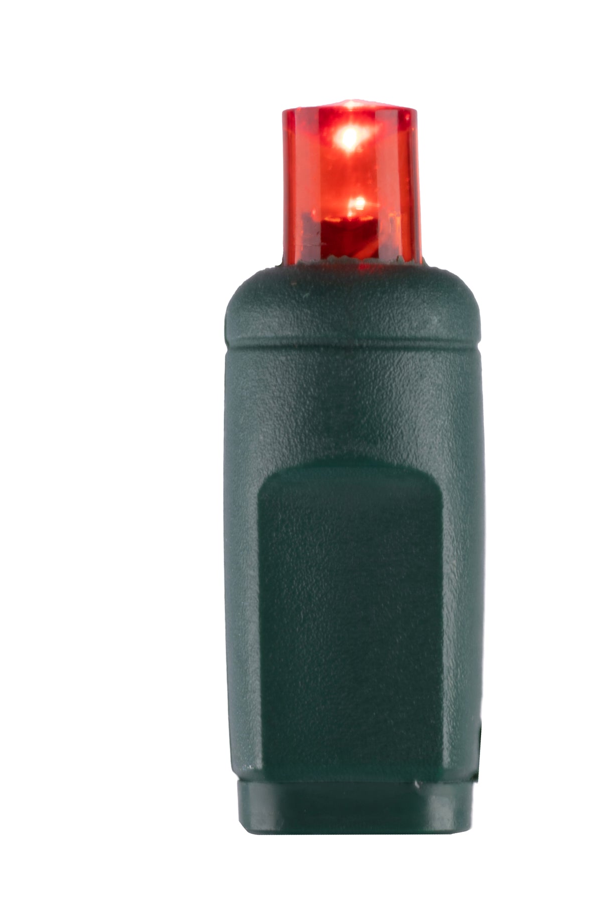 5MM Concave 70L Lights - 4" Spacing - Green Cord (Balled)