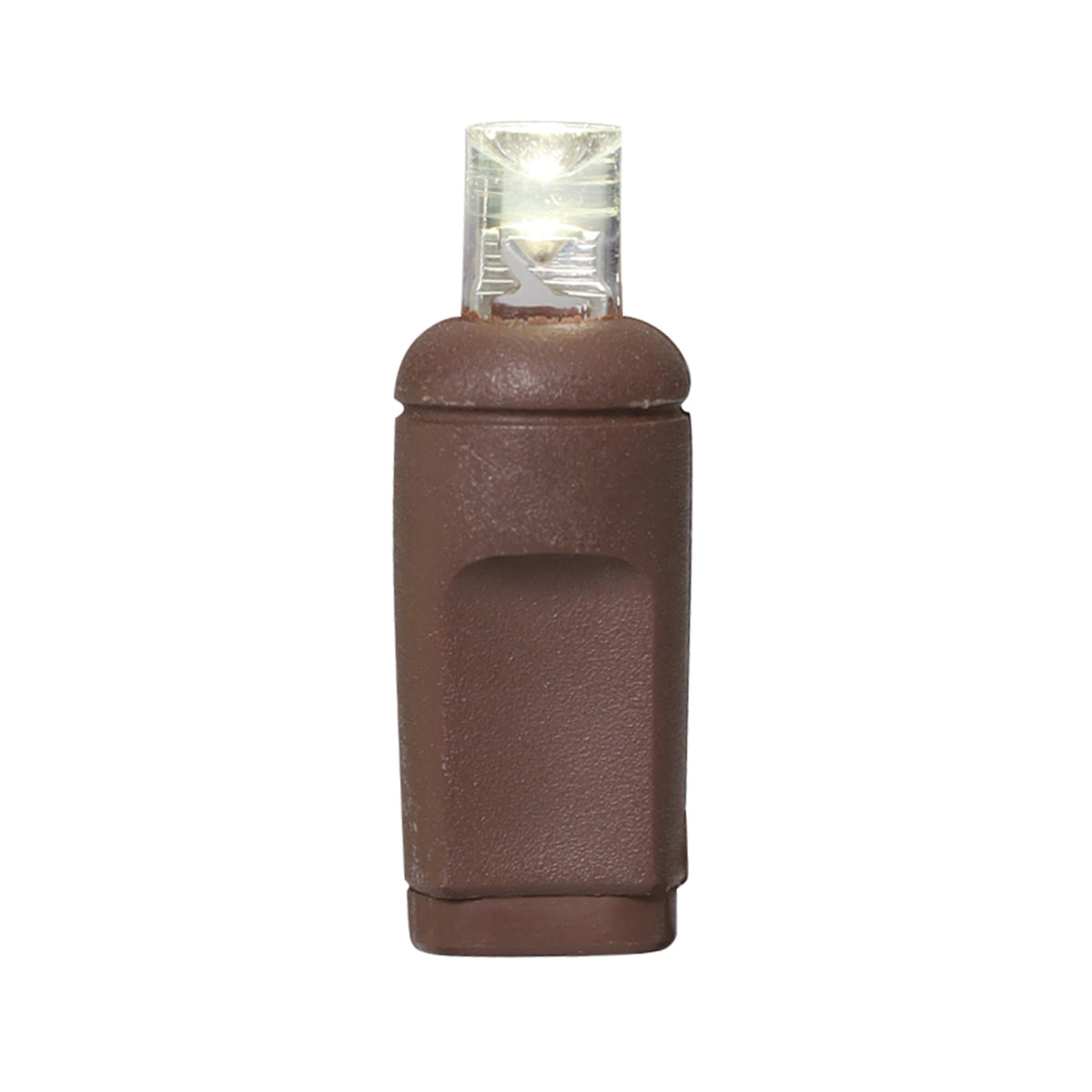 5MM Concave 70L Coax Lights - 6" Spacing - Brown Cord (Balled)