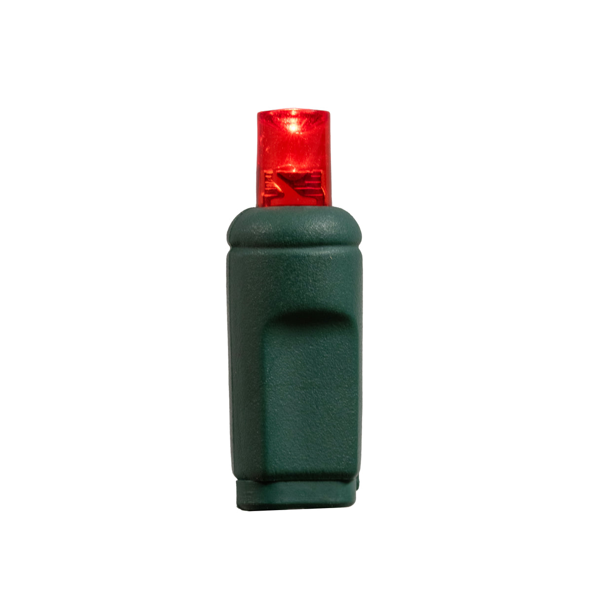 5MM Concave 70L Coax Lights - 6" Spacing - Green Cord (Balled)