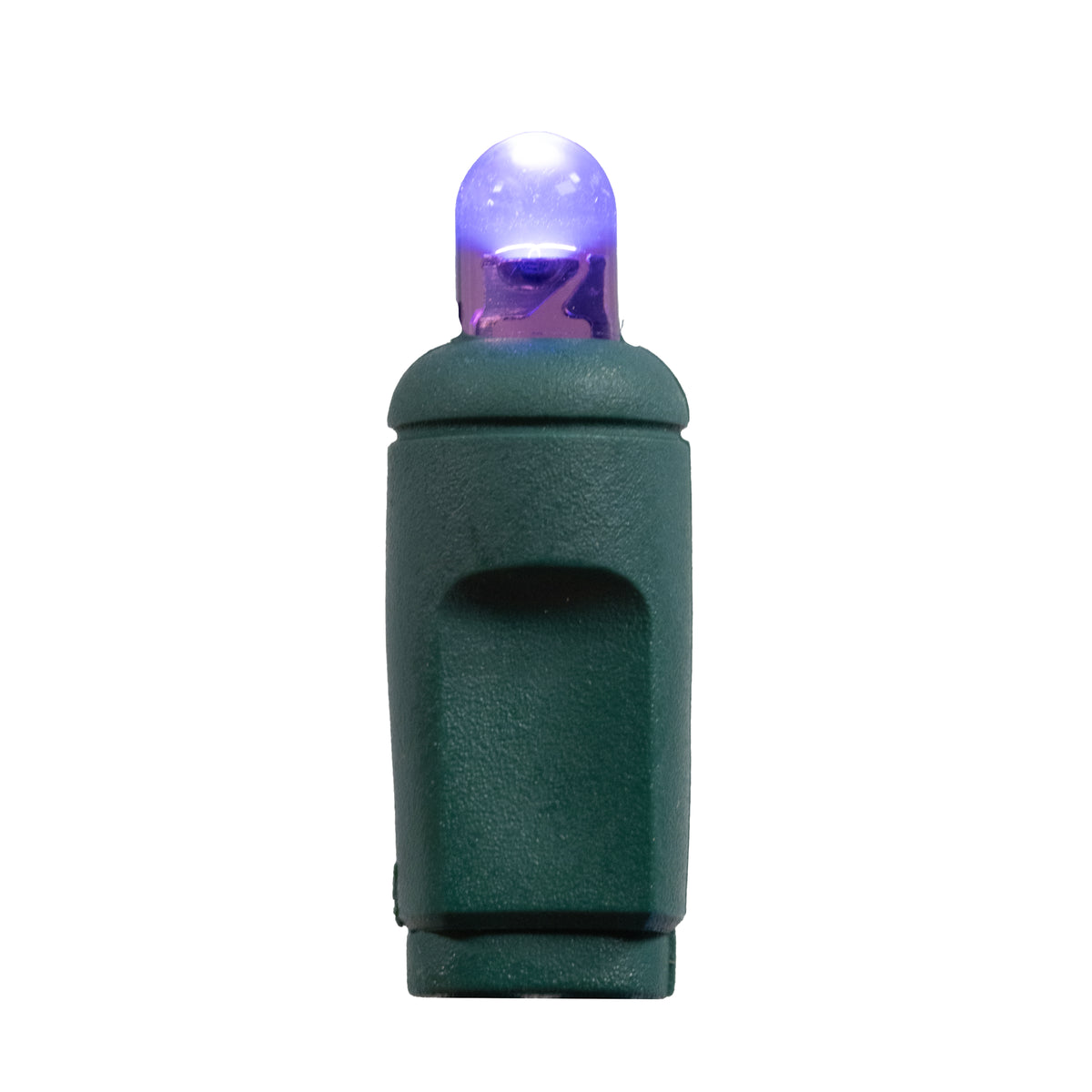5MM Convex 50L Lights - 6" Spacing - Green Cord (Retail Box)
