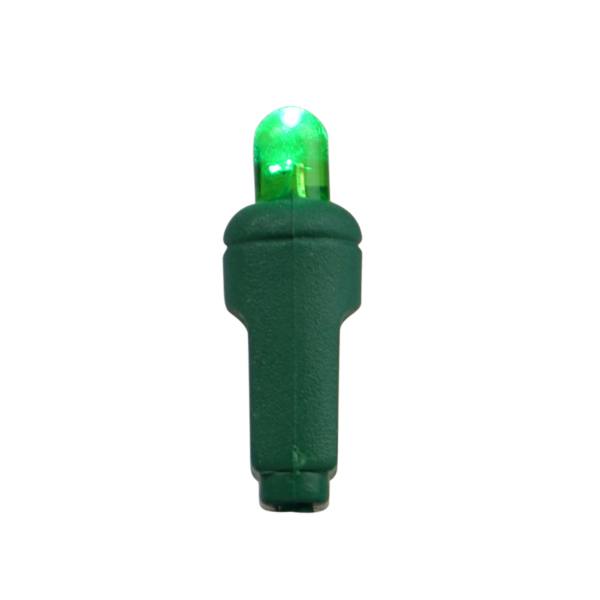 5MM Convex 50L Lights - 6" Spacing - Green Cord (Balled)
