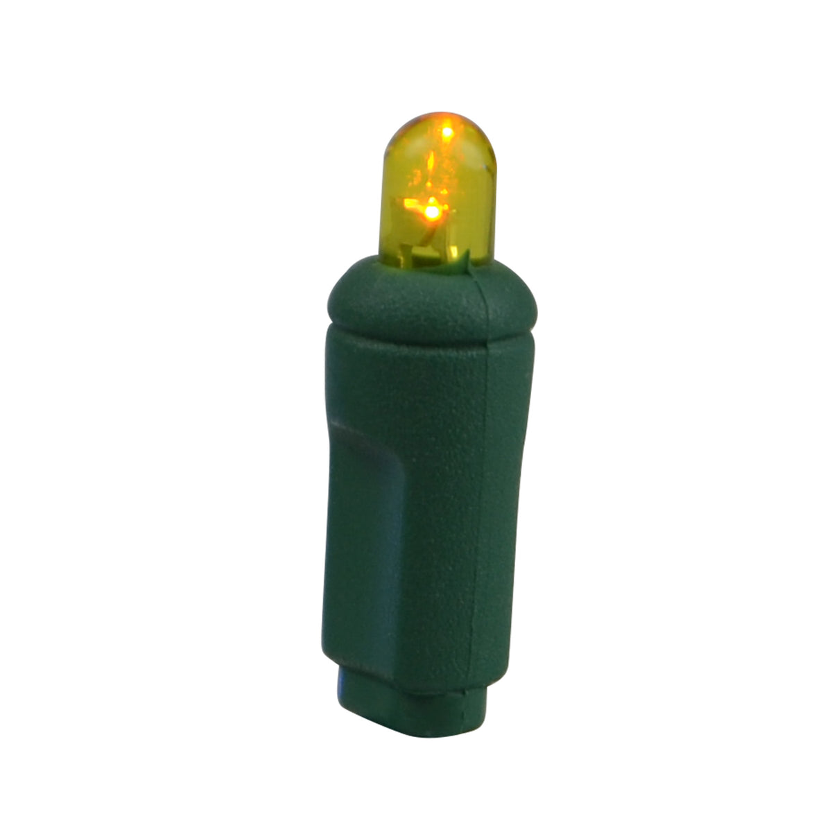 5MM Convex 50L Lights - 6" Spacing - Green Cord (Balled)